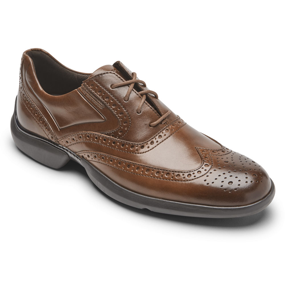 Rockport Snøre Sko Herre Brune - Total Motion Advance Wingtip - JZXG76249